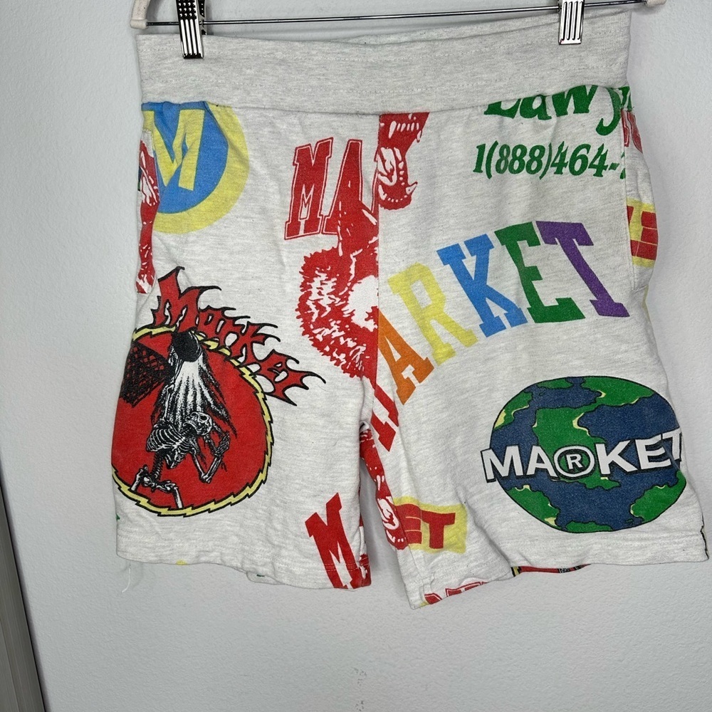 Market Monogram Track Short Multicolor Large